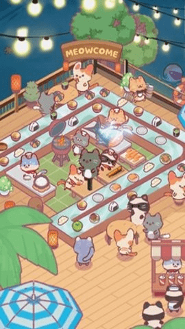猫猫空闲餐厅中文版 1.10.0 官方版 1