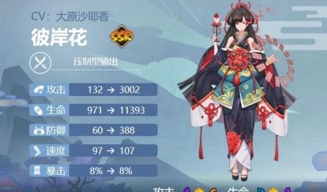 阴阳师彼岸花值得练吗 彼岸花培养推荐介绍
