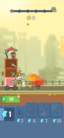 尸潮战车无限金币版 1.1.0 安卓版 1