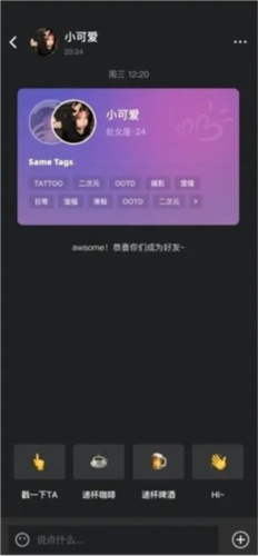 tagoo闪聊怎么聊天
