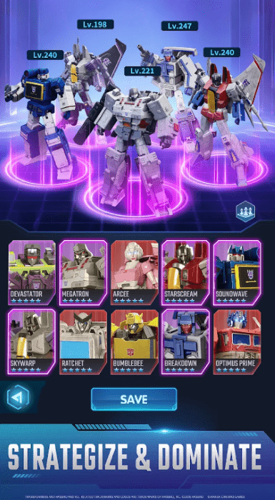 变形金刚永恒之战 v1.0.10 安卓版 2