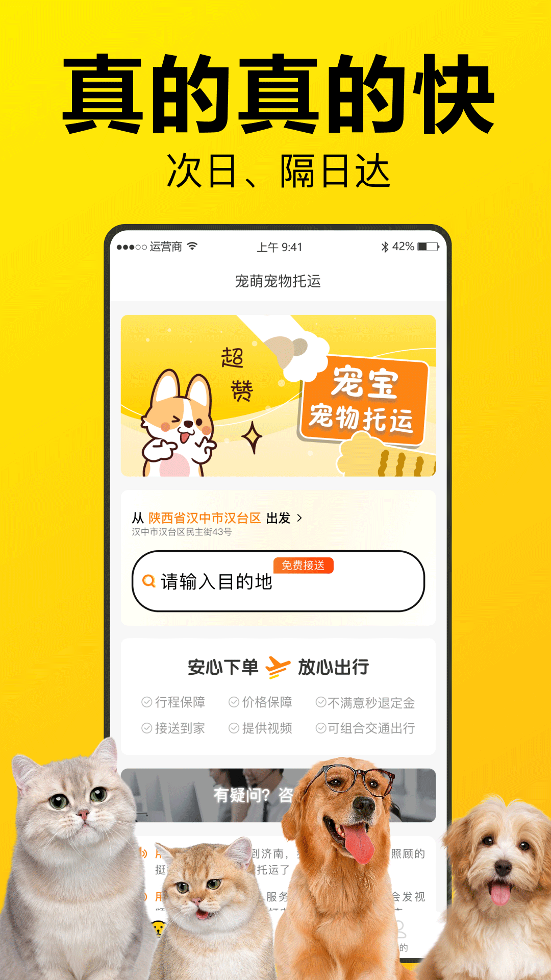 宠宝宠物托运 1.0.1 安卓版 2