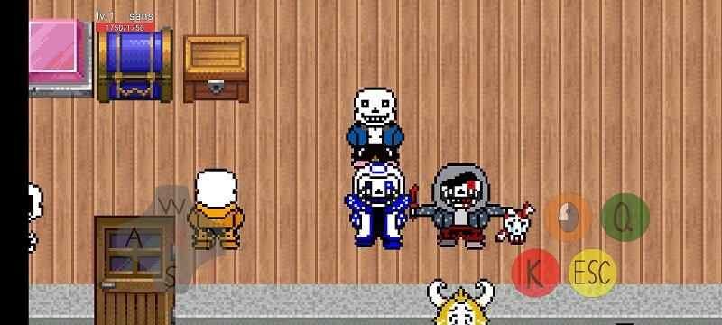 传说之下au大乱斗 v2.2.4 安卓版 1
