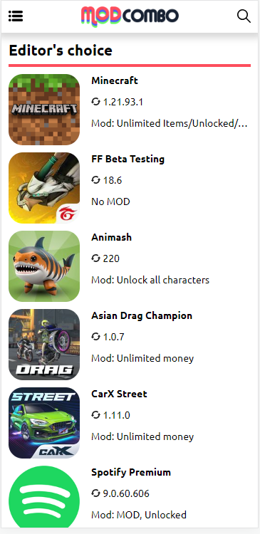 ModCombo v1.0.1 安卓版 3