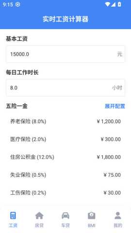 实时收入计算器 1.0.1 最新版 2