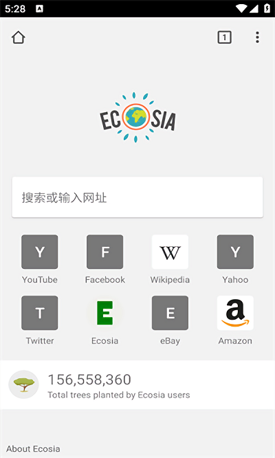 Ecosia浏览器 10.0.1 安卓版 1