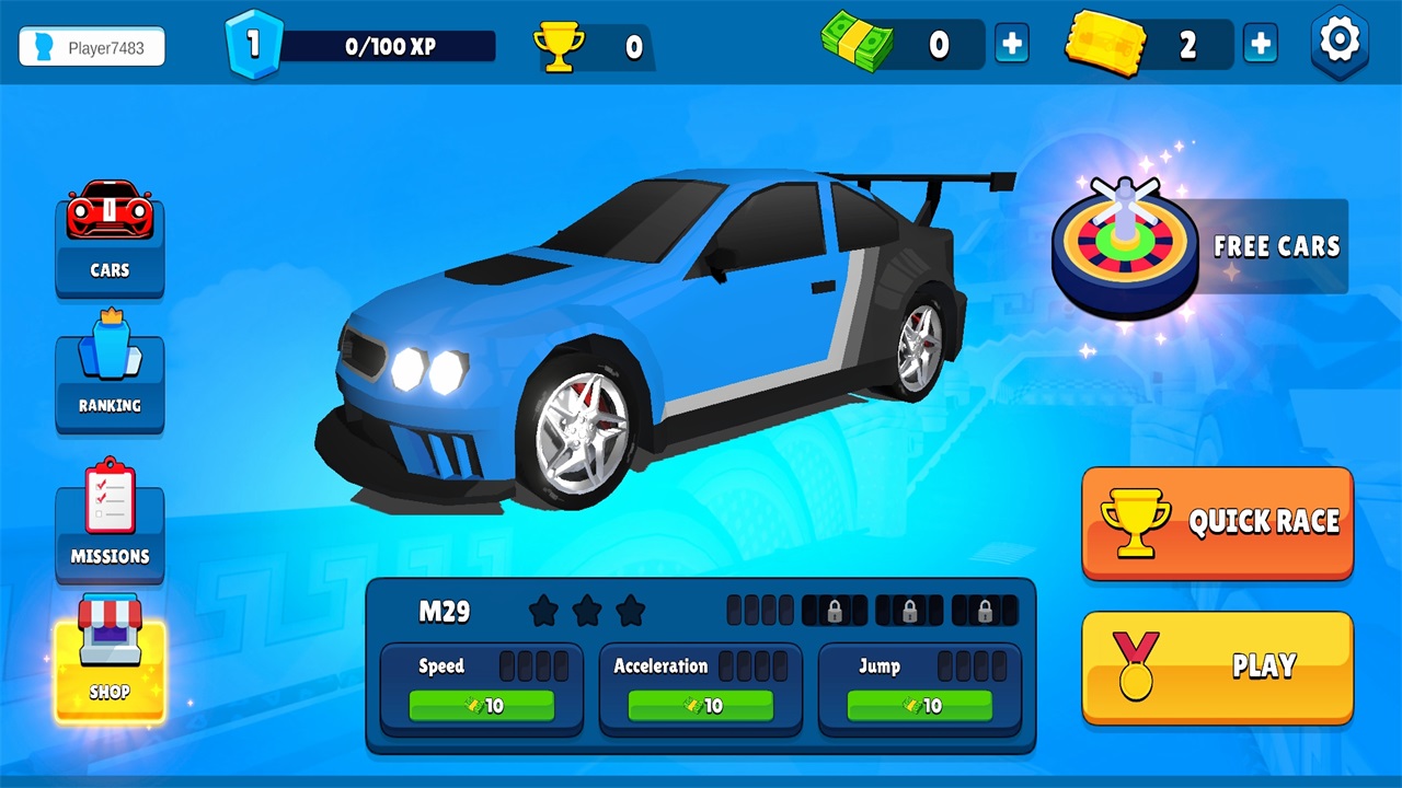 古怪飞车 0.4.0 安卓版 2