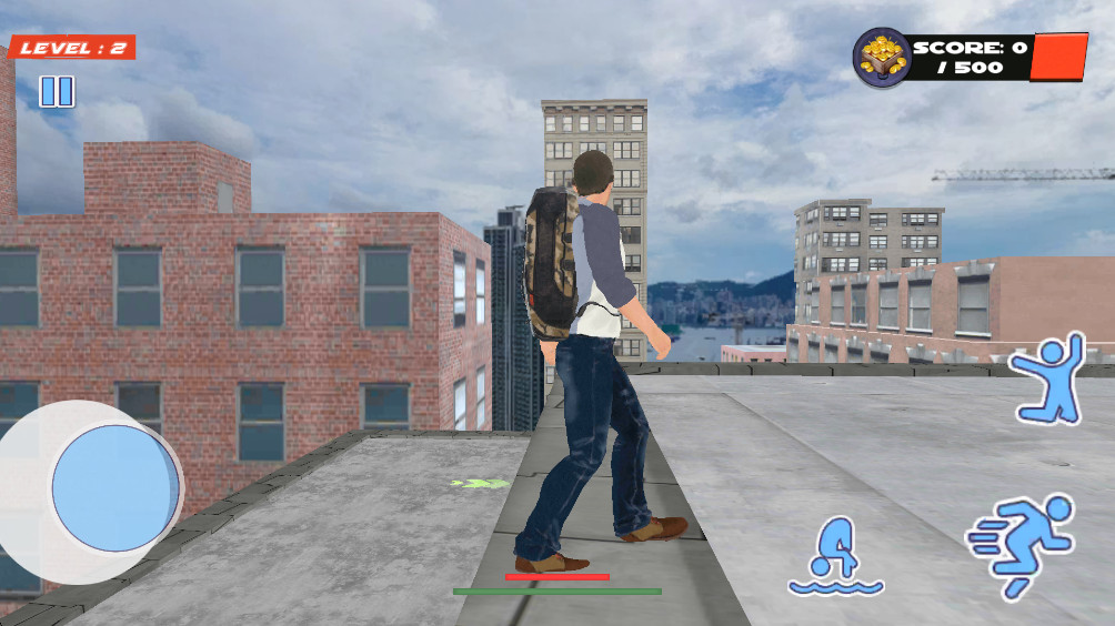跑酷屋顶 1.0 安卓版 1