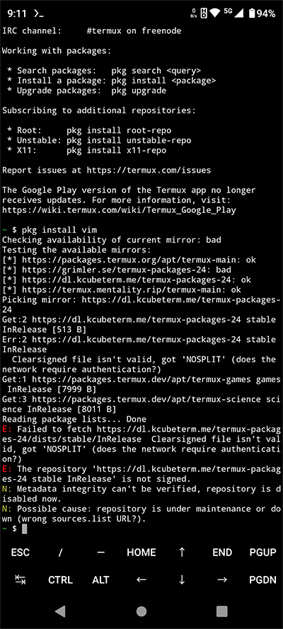 Termux 0.119.0-beta.3 最新版 1