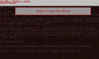 我的世界恐怖版 hell606 最新版 1