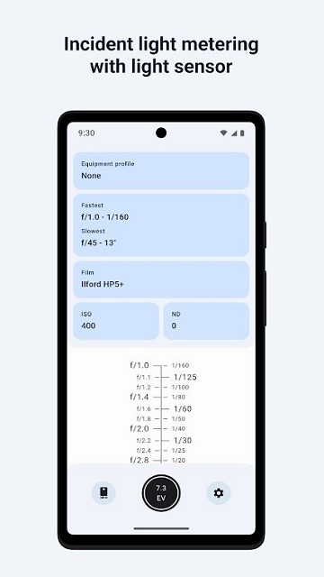LightMeter v3.0 官方版 1