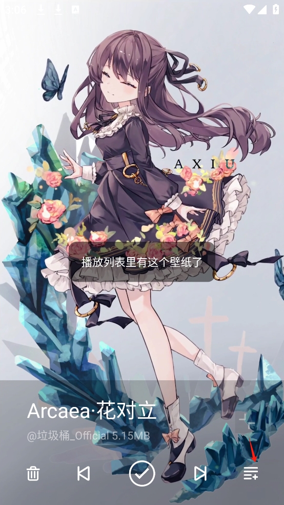 壁纸管理界面
