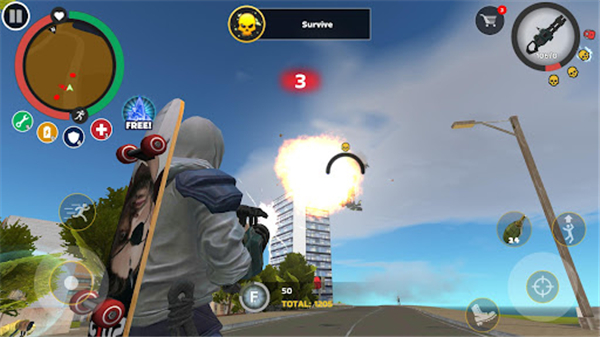 绳索英雄罪恶之城2 v1.8.1 官方版 1
