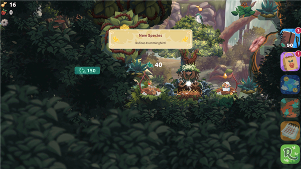 解锁新鸟类界面