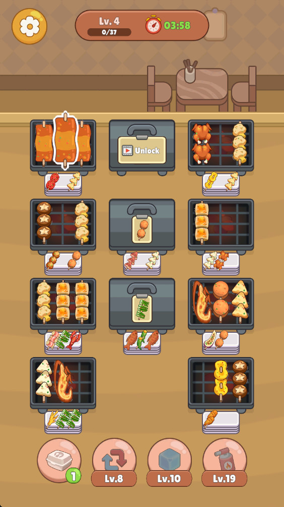 烧烤排序 0.0.5 手机版 2