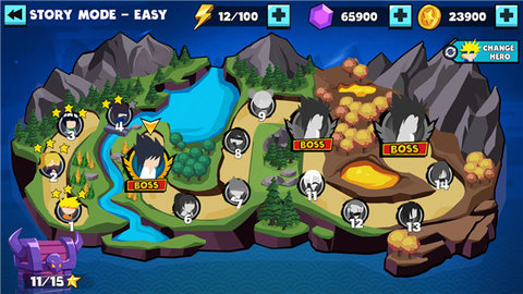 火柴人忍者忍者格斗 7.1 免费版 3