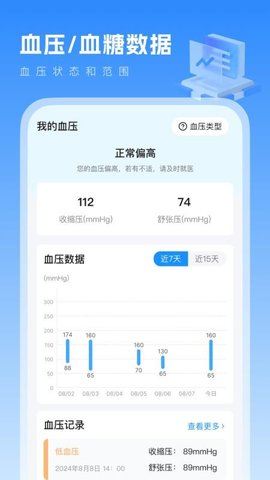 血压血糖记 1.0.3 安卓版 3