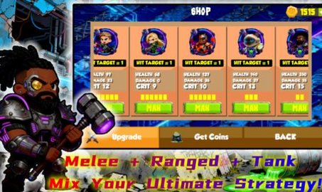 赛博朋克霓虹塔防战争 1.1 安卓版 1