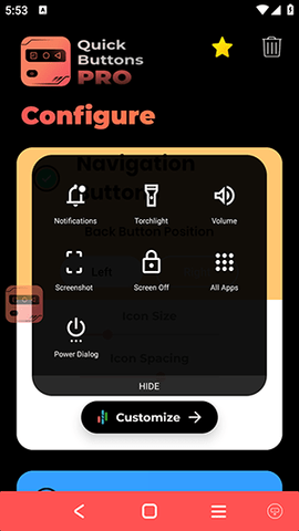 QuickButtonsPro 2.5 安卓版 1