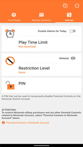 Switch家长监护 2.3.0 安卓版 1