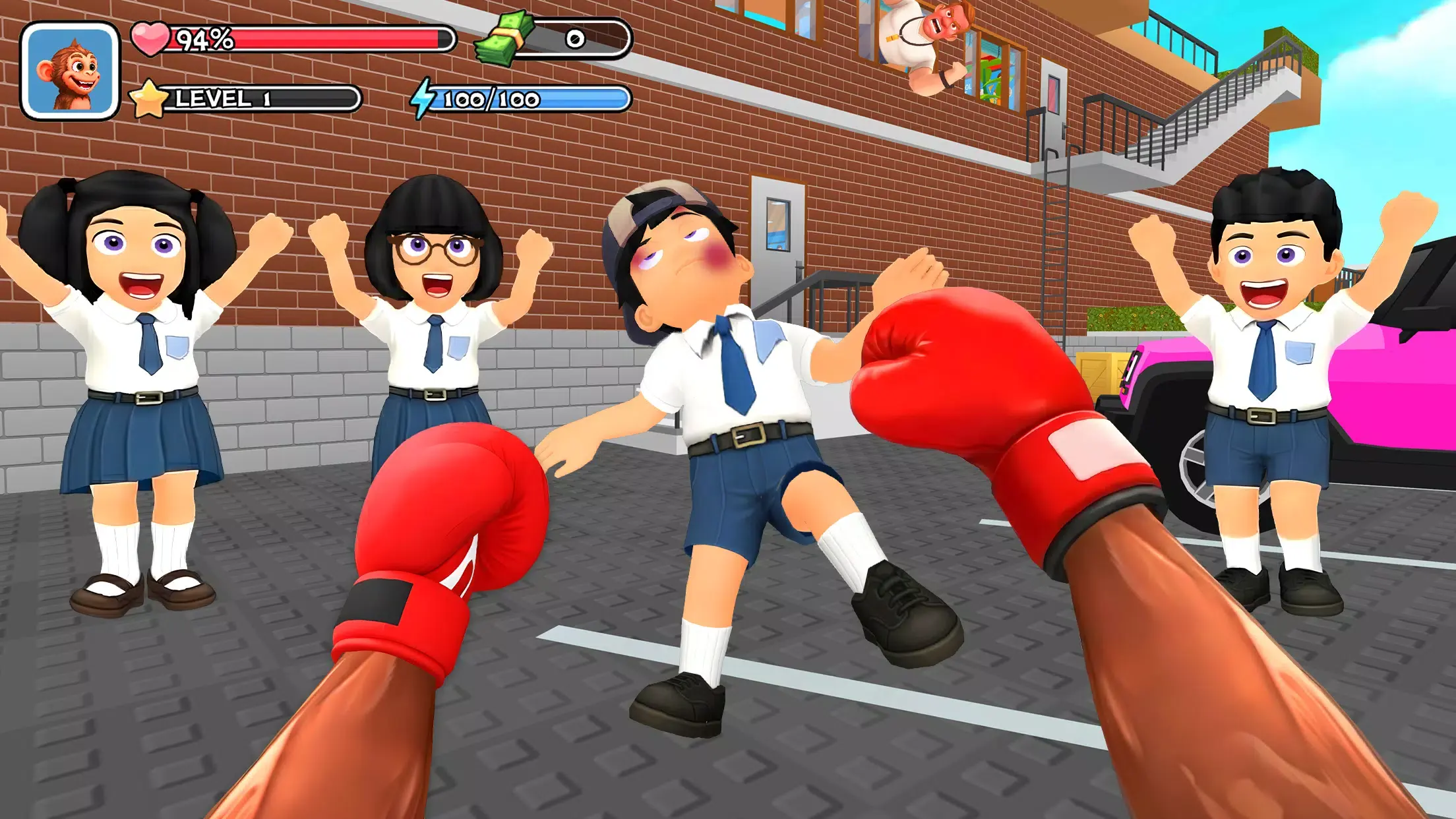 猴子学生校园恶作剧 1.0.2 安卓版 1