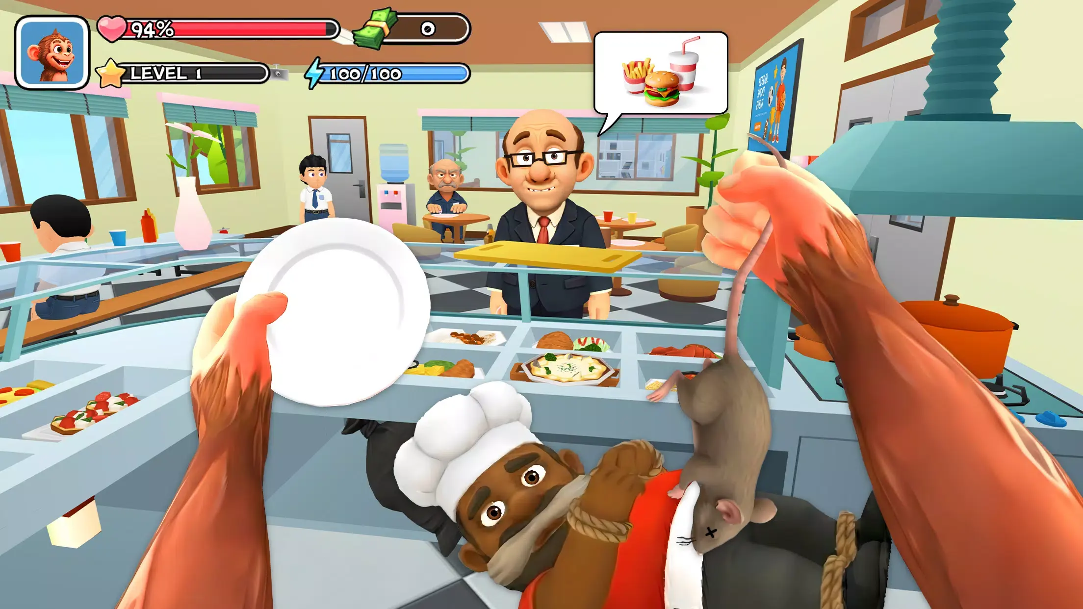 猴子学生校园恶作剧 1.0.2 安卓版 2