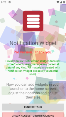 notificationwidget 1.5.205 安卓版 2