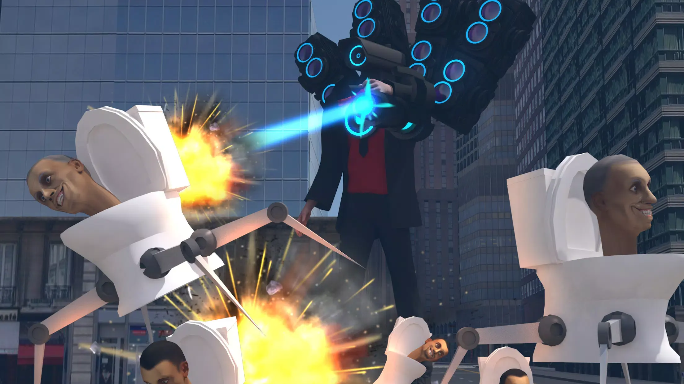 马桶人vs监控人 2.2 安卓版 2