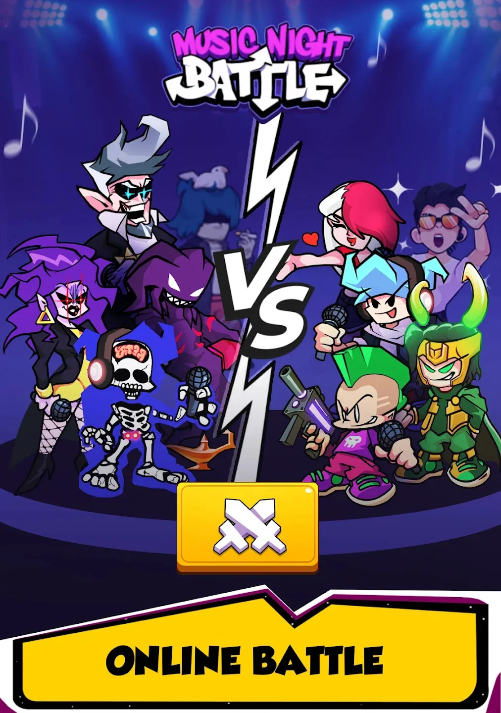 音乐之夜大战 1.4.0 安卓版 1