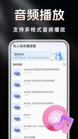 私人动态播放器 1.0.3 最新版 2