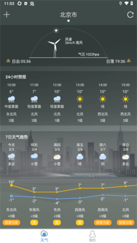 菠萝天气 1.1.2 最新版 1
