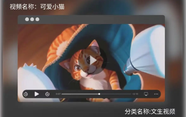 一段文字生成视频的软件