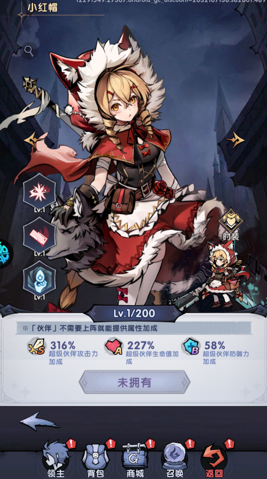 飞翔之光手游伙伴介绍