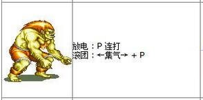 终极街头霸王2出招表