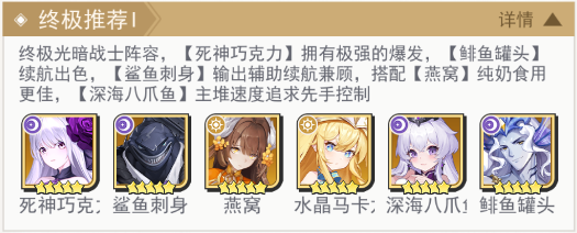 美食大乱斗最强阵容