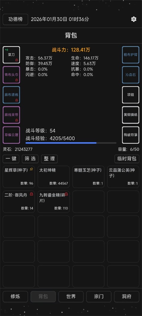 简陋修仙 0.0.76 手机版 2