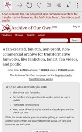 ao3阅读器 1.9 安卓版 1