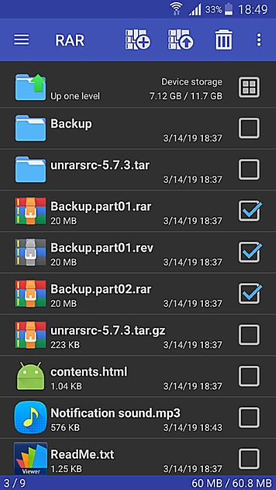 rar压缩 7.23.build133 免费版 2