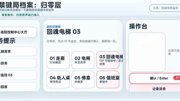 禁键局档案归零层 1.0.0 最新版 0