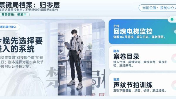 禁键局档案归零层 1.0.0 最新版 4