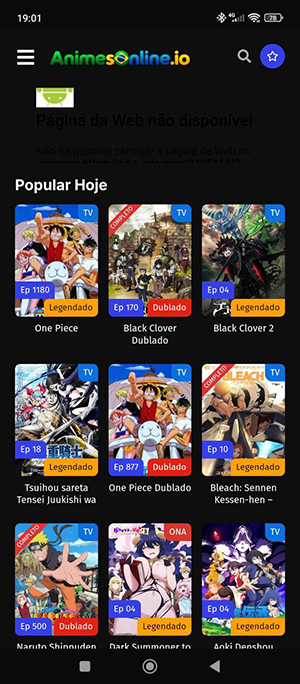 Animes Online截图