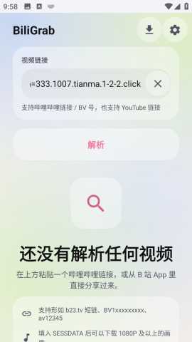 BiliGrab 1.9.8 最新版 2